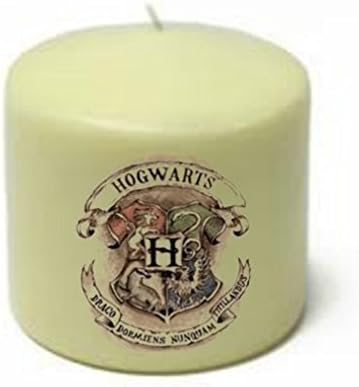 Harry Potter - Hogwarts Crest Custom Candle Stamped Candle