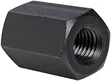 TE-CO Coupling Nut Black Oxide Finish, 3/8-16