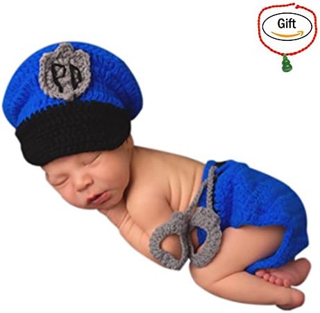 Baigeda Newborn Baby Boy Girl Clothes Handmade Warm Soft Cashmere Crochet Knit Outfit Set Unisex Baby Cute Infant Costume Keepsakes