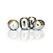 SPARQ Wine Pearls -Set of 4 Hand Polished Stainless Steel Metal Chillers by SPARQ Home