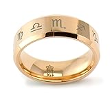Three Keys Jewelry Abalone Shell Inlay Tungsten Rings 4mm Womens Wedding Domed Band Black/Silver/Rose Gold