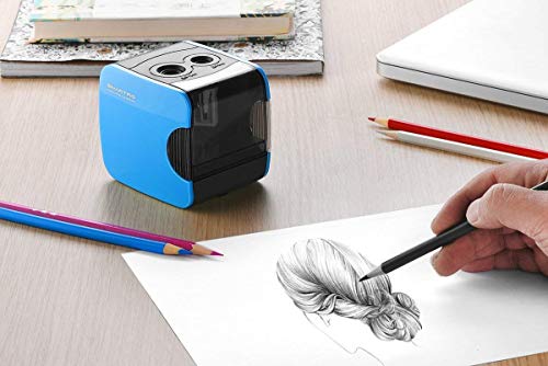 SMARTRO Electric Pencil Sharpener, Best USB or Battery Operated for No.2 and Colored Pencil