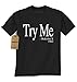 Expression Tees Try Me - Malcolm X 1963 Civil Rights Quote Mens T-shirt