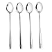 Obston Long Handle Mixing Spoons, Ice Tea Spoons Stainless Steel, 12 Pieces