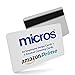 30 Micros Server Swipe Cards (30 Cards) + 5 Alcohol Cleaning Cards For Credit Card Terminals