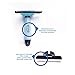 Casfuy Dog and Cat Brushes for Shedding- Reduce 95% Shedding - Soft Silicone Handle & 4 inch Stainless Steel Comb for Long and Short Hairs