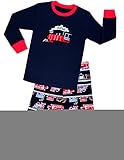 Babyroom Boys Pajamas Train Little Kids PJS 100% Cotton Toddler Kids Sleepwears Pant Set
