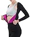 Roseate Women's Body Shaper Waist Trainer Sweat Top Long Sleeve Shirt Weight Loss Shapewear Neoprene S