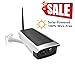 Solar-Powered Battery Security Camera, NexTrend Wire-Free Wireless IP Camera for Outdoor with 6600mAh Battery, PIR Alarm, IR-Cut Night Vision, Full HD Wide Angle Lens, SD Card Slot, Cloud Service