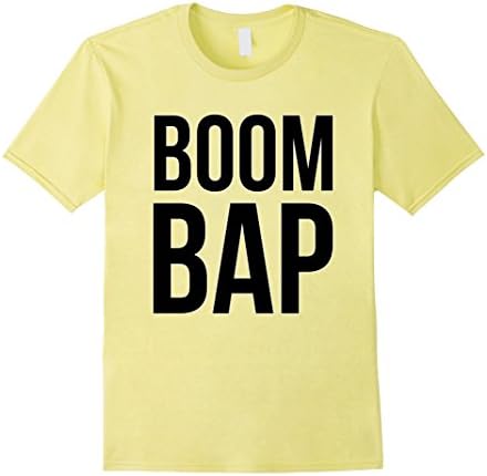 Mens Boom Bap Old School Hip Hop T Shirt 3XL Lemon