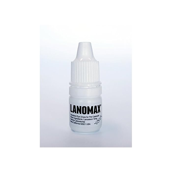 Buy Lanomax Lanosterol Eye Drops to Dissolve Cataracts in Dogs and Cats