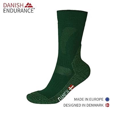 Toes&Feet Kniestrümpfe Damen/Herren, 3 Paar Schwarz - Gepolstert, Anti-Blasen, Für Wandern & Skifahren