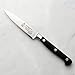 Messermeister Meridian Elite 4” Spear Point Paring Knife - Fine German Steel Alloy Blade - Rust Resistant & Easy to Maintain
