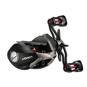 Explopur Moulinet De Pêche Avec Système De Freinage Magnétique – Moulinet Baitcasting à 12 + 1 Rouleaux Moulinet De…