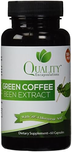 100% Pure! Green Coffee Bean Extract 800 with GCA Natural Weight Loss Supplement, 60 Capsules