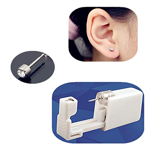 6Pcs Disposable Ear Piercing Gun with Ear Studs No Pain Safety Ear