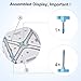 Shower Chair with Back and Arms Supports Upto 300 lbs by Health Line Massage Products, Adjustable Bath Bench Stool for Seniors Elderly Disabled Handicap and Injured