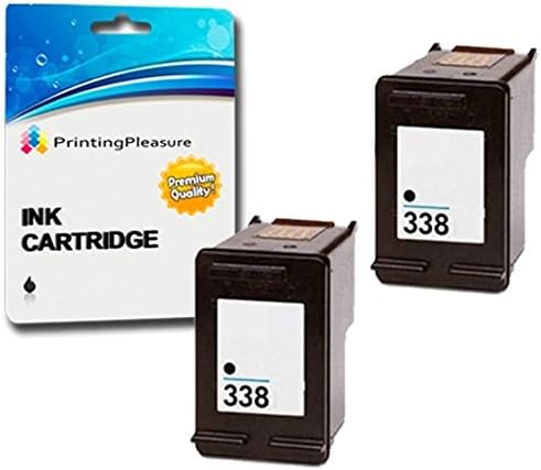 Printing Pleasure 2 Black Remanufactured Ink Cartridges for HP OfficeJet