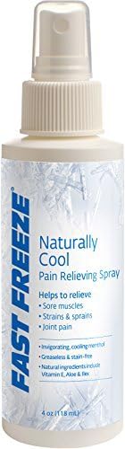 Fast Freeze Menthol Pain Relief Spray - Buy Packs and SAVE (Pack of 4)