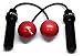 Power Systems Airope Pro, Weighted Jump Rope Alternative, Medium Resistance, Pair, Red/Black (34902)