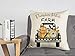 4TH Emotion Fall Pumpkin Patch Truck Throw Pillow Cover Autumn Farmhouse Market Cushion Case for Sofa Couch 18x18 Inches