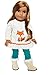 Brittany's Fall Fox Outfit Fits 18 Inch Dolls- 18 Inch Doll Clothes-Compatible with American Girl Dolls