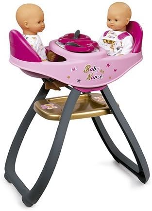 Smoby Toys?-?7/220315?High Chair Baby Nurse?-?Twins by Smoby Toys