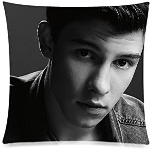 Homeli Shawn Mendes Custom Pillowcase Soft Zippered Throw Pillow Cover Cushion Covers Case Pillowslips