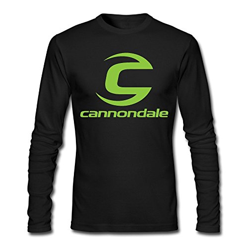 WINKOO Men's Cannondale Bicycles Bikes Long Sleeve T Shirt Cotton Tees