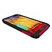 Trident Aegis Series Case for Samsung Galaxy Note III - Retail Packaging - Red