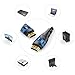 KabelDirekt – 3ft – 4K HDMI Cable (4K@120Hz & 4K@60Hz for a Stunning Ultra HD Experience – High Speed with Ethernet, Full Metal connectors, Blu-ray/PS4/PS5/Xbox Series X/Switch, Blue/Black)