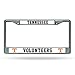 Rico Industries NCAA Tennessee Volunteers Premium License Plate Chrome Frame 12