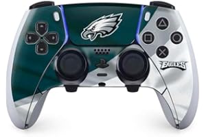 Skinit Decal Gaming Skin Compatible with PS5 DualSense Edge Pro Controller - Officially Licensed NFL Philadelphia Eagles Design