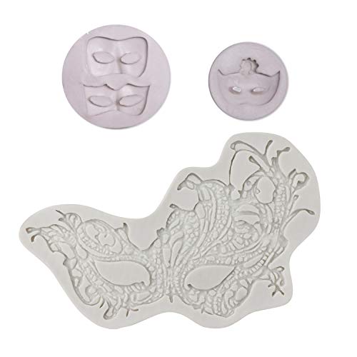 Masquerade Chocolate Molds. Masks Cake Fondant Mold Chocolate Molds for