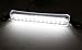 iJDMTOY LED License Plate Lights Universal Fit Bolt-On Xenon White 12-SMD-5730 Compatible With Car SUV Truck RV