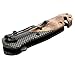 Folding Pocket Knife, Tactical Knives for Camping Hunting Survival and Outdoor Activities, Wood Handle 440C 57HRC Blade