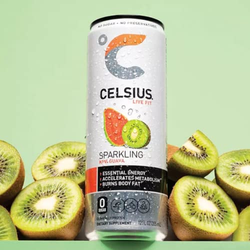 CELSIUS Energy Drink Functional Essential Energy Drink Sparkling