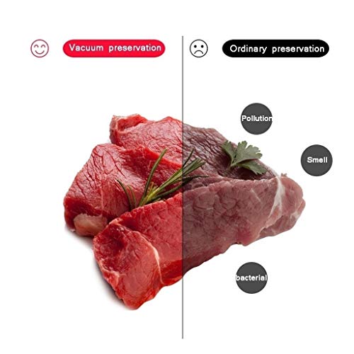LiRuiPengBJ Vakuumierer Vakuumiermaschine, Kompakte Vakuumverpackungsmaschine für Lebensmittelsparer, Nass-Trockenfutter… – Bild 3