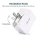DONVE 24W/4.8A Dual USB Wall Charger Foldable Travel Plug + 2x6FT 8Pin Charger Cable, Compatible Phone Charger XS Max/XS/XR/X/8/8Plus/7/7Plus/6s/6sPlus/6/6Plus/SE/5s/5/5c, Pad Charger Pro/Air/Mini/4