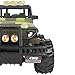 1:15 Scale Super Duty Radio Remote Control Battery Operated Jeep Vehicle Powerful Off Road Cross Country Toy SUV Car with Lights and Sounds, Great Gift for Kids ( Army Green )