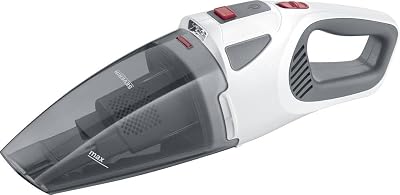Aspirador portátil 4 em 1 com bateria, aspirador sem fios para carro, pêlos e líquidos de animais, aspirador potente, até 30 minutos, branco, cinzento e vermelho, HV 7146
