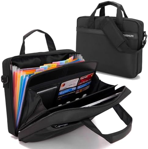 Amazon.com : BARDOLPH Nylon File Folder, 11.6in x 8.2in, Black