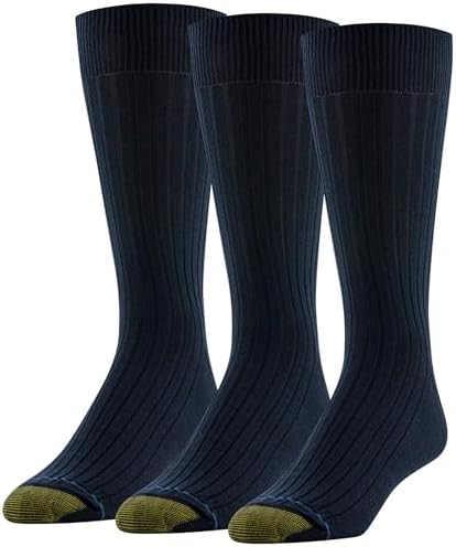 Amazon.com: GOLDTOE Men's Windsor Wool Crew Dress Socks, 3-Pairs, Black,  Large : Clothing, Shoes & Jewelry