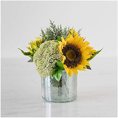 プラスチック製人工花ファブリック花束花瓶セット結婚式ホームホテルパーティーデコレーションフェイク花 Color サイズ C ハイクオリティ 25cm