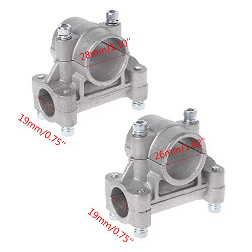 RipengPI 1 Stück 26/28 mm Griff Halterung Klemme für Rasentrimmer Freischneider Rasenmäher Teil – Bild 5