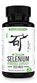 High Potency Selenium, Essential Trace Mineral to Support Thyroid, Prostate and Heart Health, Yeast Free, 200 mcg, 100 Vegetable Capsules