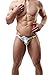 Sexy Men's Briefs Floral Printed Underwear Cotton Hip Empty Underpants (L)