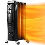 Antarctic Star Oil Filled Radiator Heater, 1500W