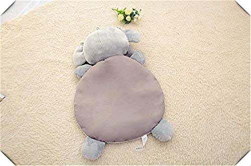 CARDEON Grey Elephant Baby Mat Animal Children Play Mat Photography Baby Nap Mats Belly Blanket Toddler Crawl Elephant - Thumbnail 4