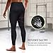 Men Neoprene Slimming Pants for Weight Loss Hot Thermo Sauna Sweat Capri Fitness Workout Body Shaper (Black#4 pants, 2XL)